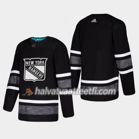 Miesten NHL New York Rangers Pelipaita Blank 2019 All-Star Adidas Musta Authentic